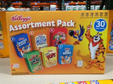 kellogg cereal costco variety pack